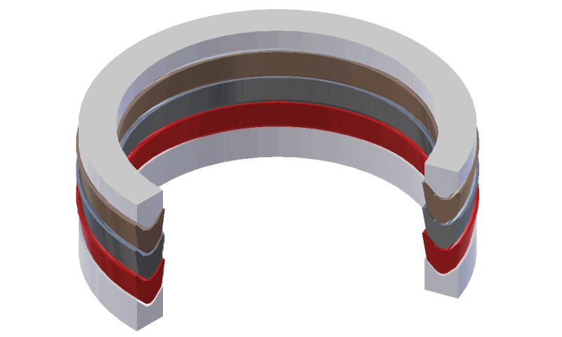 Манжета шевронная М 500*532 ГОСТ 22704-77 полиуретан