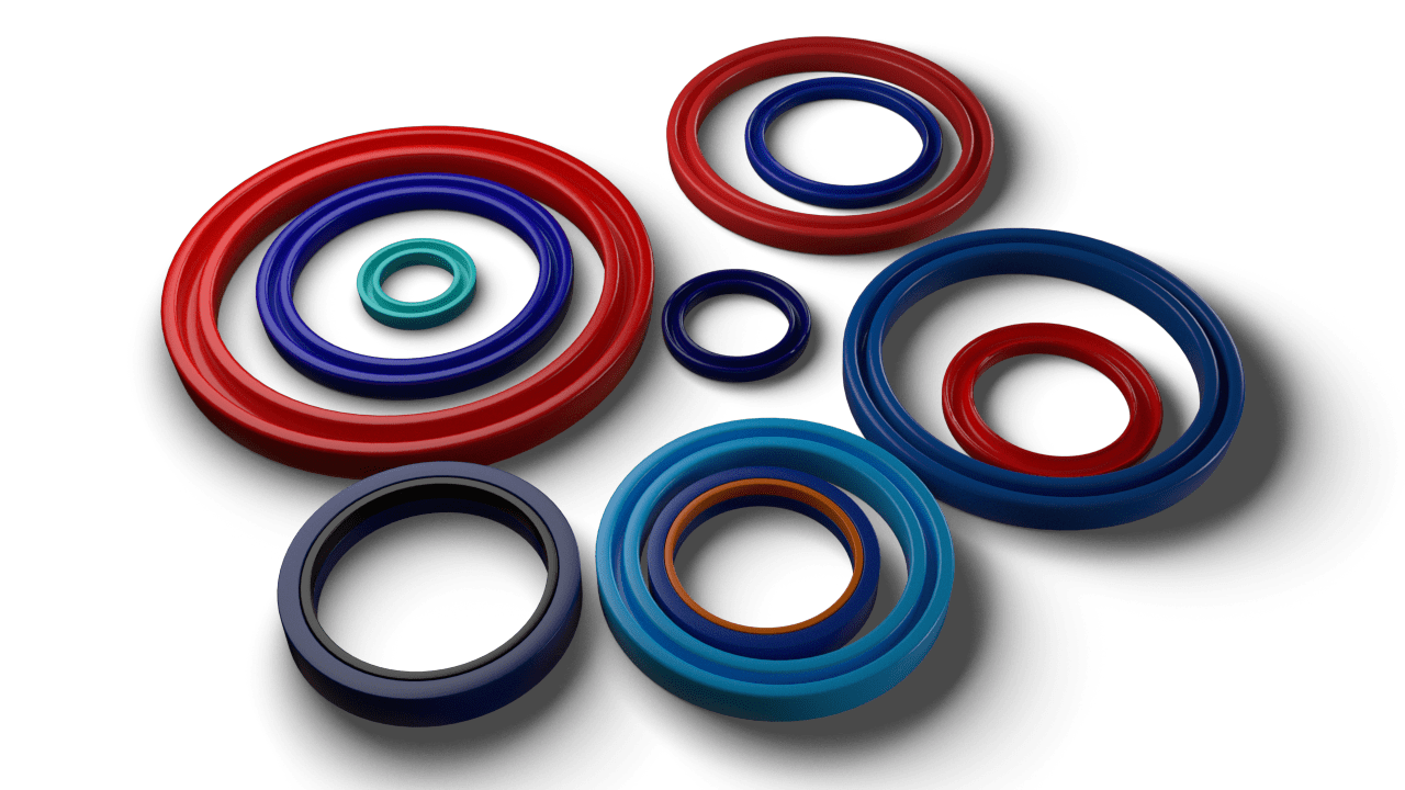 Манжета гидравлическая фторкаучуковая 1-22*14 ГОСТ 14896-84