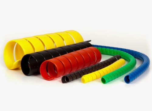 Защита пластиковая 40 мм жёлтая ( уп. 25 м.п. )